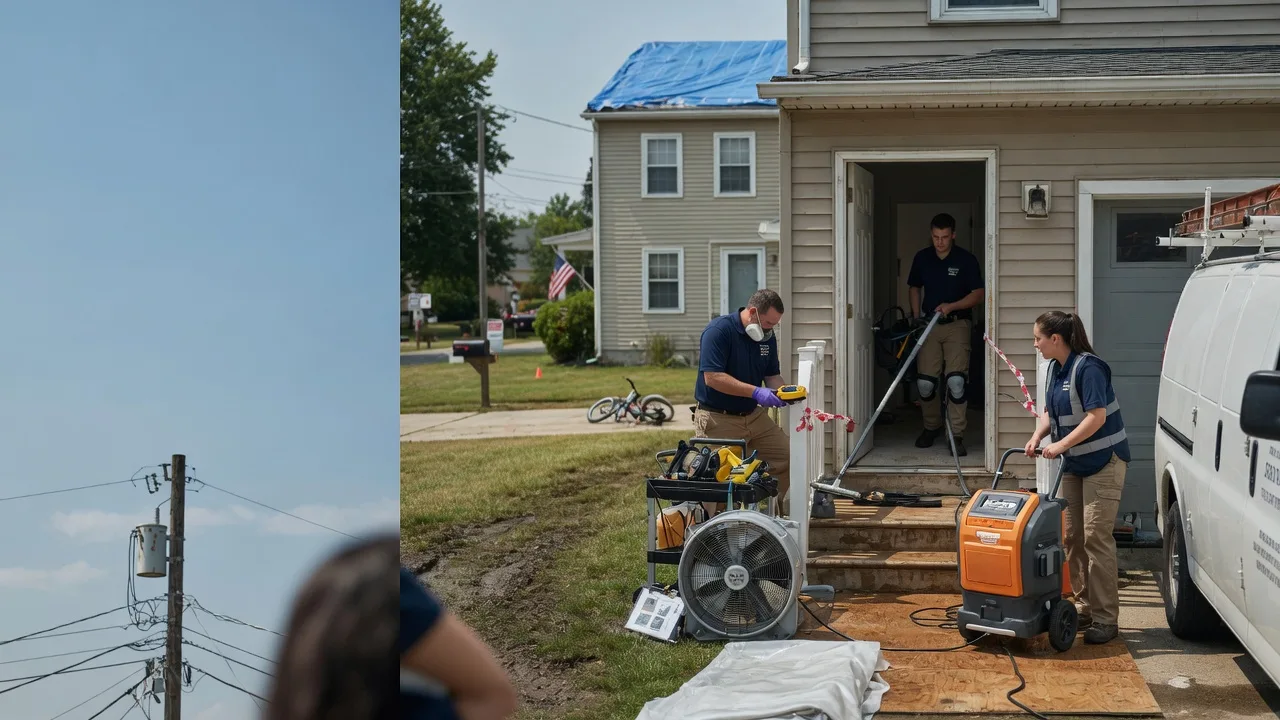 Water Damage Repair in Brighton, MI near me